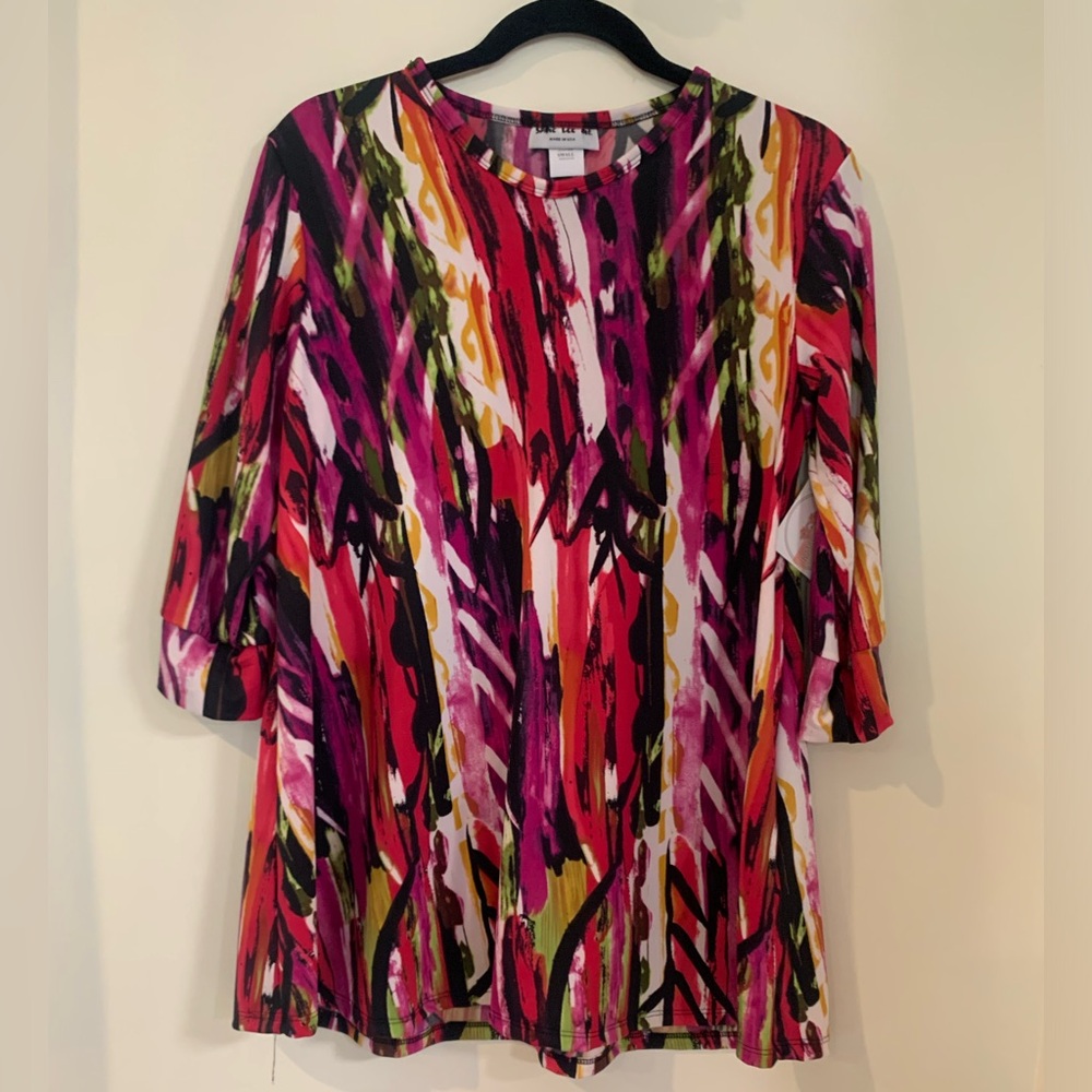 Pink Mutli Color Top